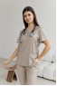 Костюм женский | Блуза 146 / Брюки 003-6 или 003-8 (бежевый)