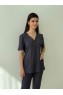 Костюм женский | Блуза 232 / Брюки 003-10 (графит)