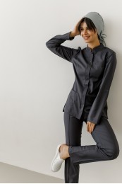 Костюм женский | Блуза 176-3 (графит) Костюм женский | Блуза 176-3 (графит)