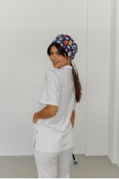 Колпак на завязке 054-2/1 (коты на синем) (состав: 55% хлопок,46%полиэстер) Колпак на завязке 054-2/1 (коты на синем) (состав: 55% хлопок,46%полиэстер)