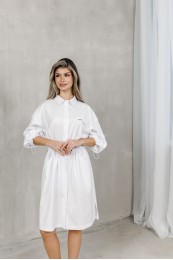 Халат женский | 257 (состав: 65% полиэстер, 32% вискоза, 3% спандекс )