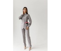 Костюм женский | Блуза 248 / Брюки 003-9 (серый)