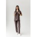 Костюм женский | Блуза 146 / Брюки 003-6 или 003-8 (кофе)