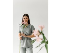 Костюм женский | Блуза 146 / Брюки 003-6 или 003-8 (олива)
