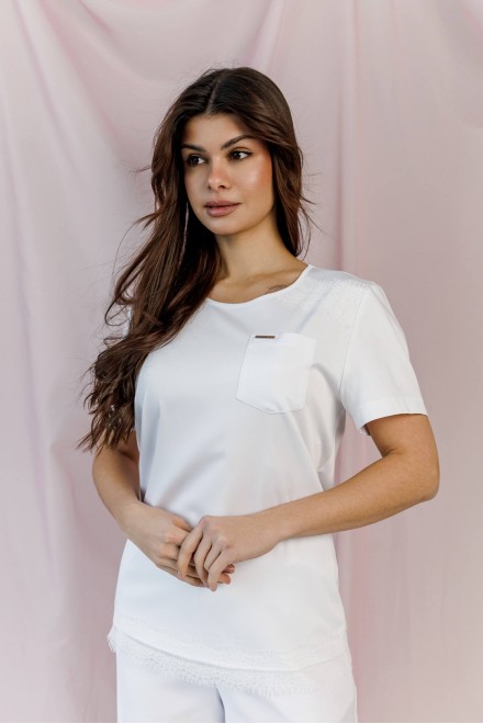 Блуза женская | 179-3 (кружево)