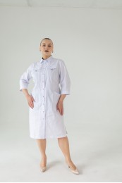 Халат женский | 262 (состав: 35% хлопок, 65% полиэстер, 150г/м2)