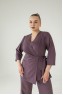 Костюм женский | Блуза 249 / Брюки 214 (орхидея)
