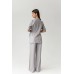 Костюм женский | Блуза 102 -1/ Брюки 214 (серый)
