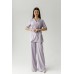 Костюм женский | Блуза 102-1/ брюки 214 ( св .фиолетовый)